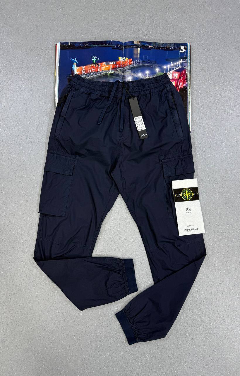 Stone Island Compass-Badge Reflective Mens Cargo Pants in Multiple Colors UK Reps AAA Quality