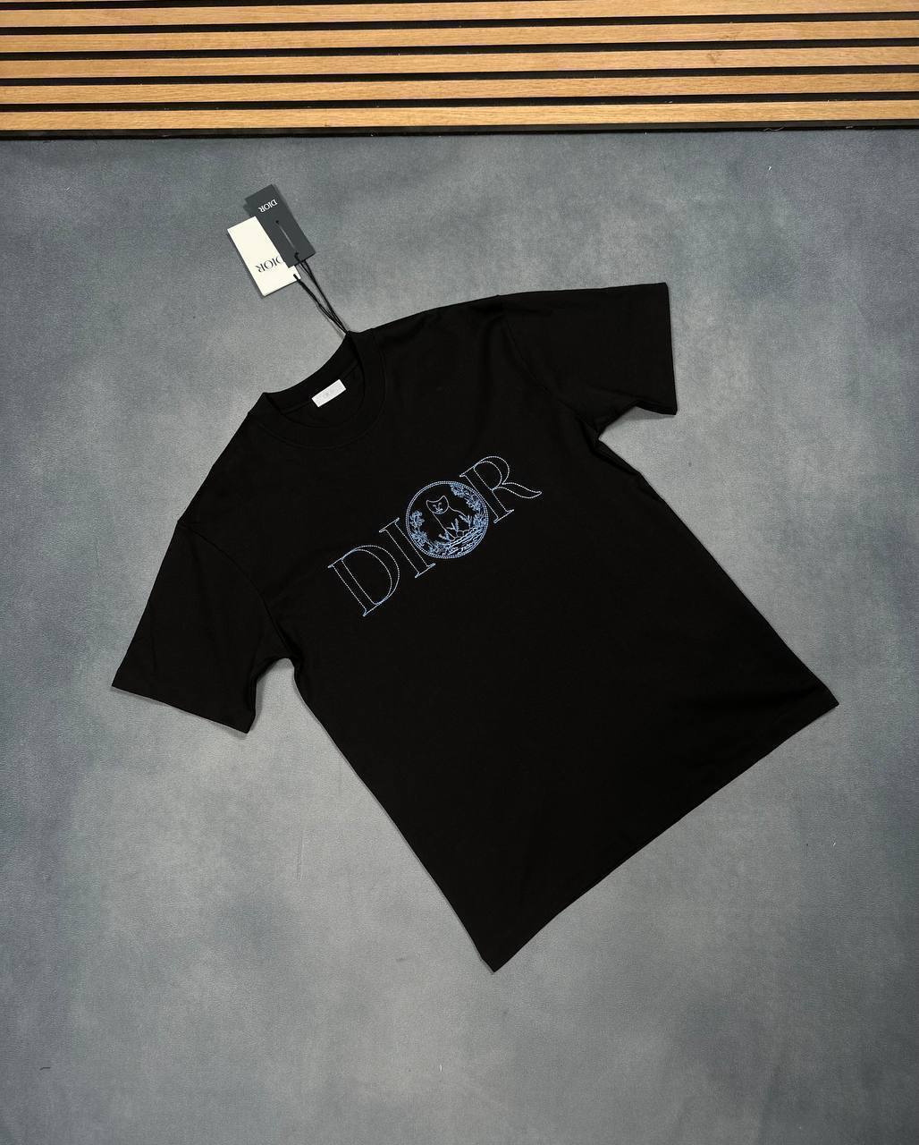 Christian Dior Hylton Nel Logo Printed T-Shirts Mens in Multiple Colors Best Sale UK Reps AAA Quality