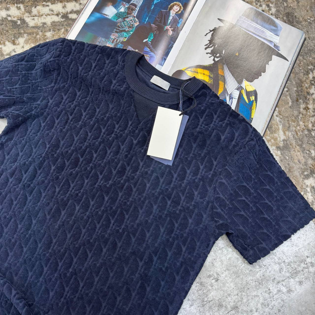 Dior Oblique Relaxed-Fit T-Shirt Mens UK Reps Premium Quality