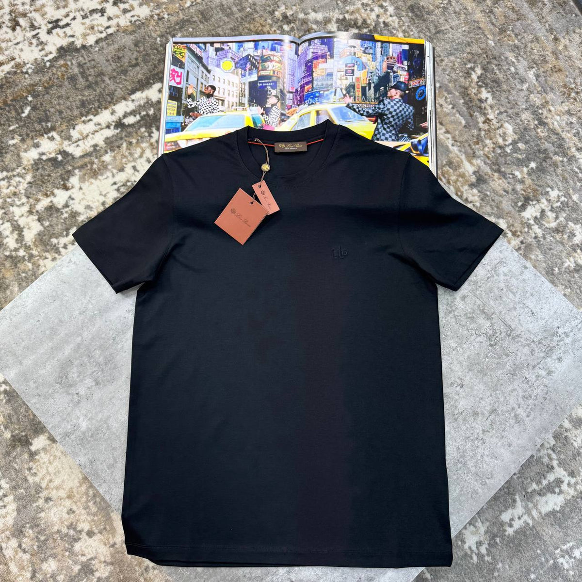 Loro Piana Essential Logo Embroidered T-shirts Mens UK Reps Premium Quality