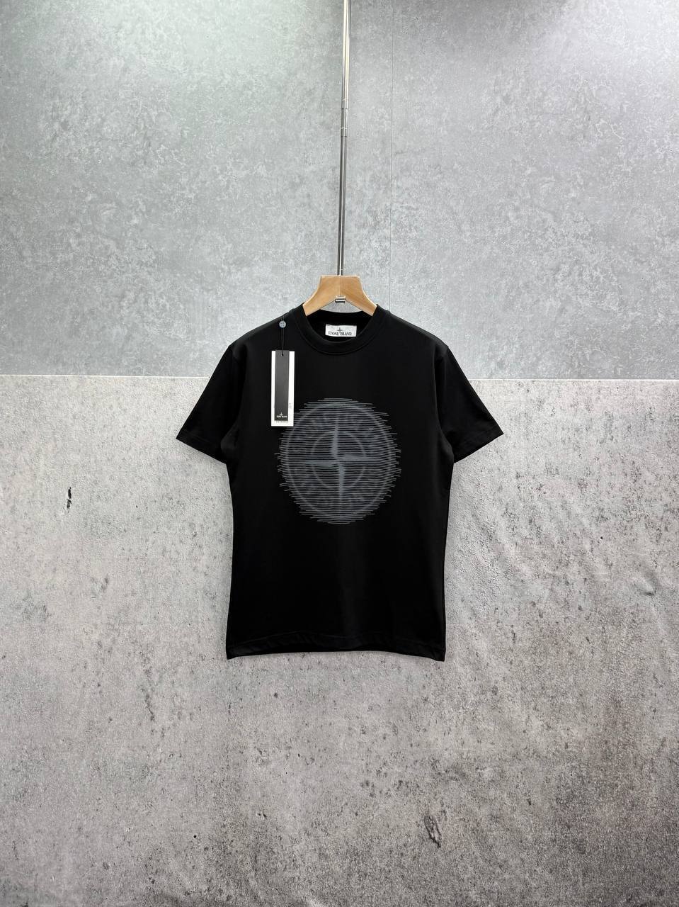 Stone Island Optical Logo Men's T-Shirts Mens in 2 Colors UK Reps AAA Quality