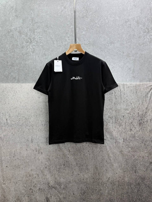 Off-White C/O Virgil Abloh Paint Arrow T-Shirts Mens in 2 Colors Short Sleeves UK Reps AAA Quality