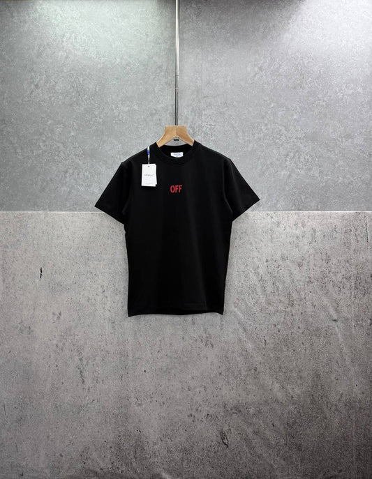Off-White Smile Arrow T-Shirts Mens in 2 Colors Short Sleeves UK Reps AAA Quality