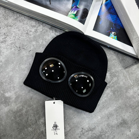 CP Company Extrafine Wool Lens Beanie UK Reps Premium Quality
