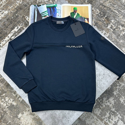 Moncler Logo Cotton Jumpers Men UK Reps Superclone Quality