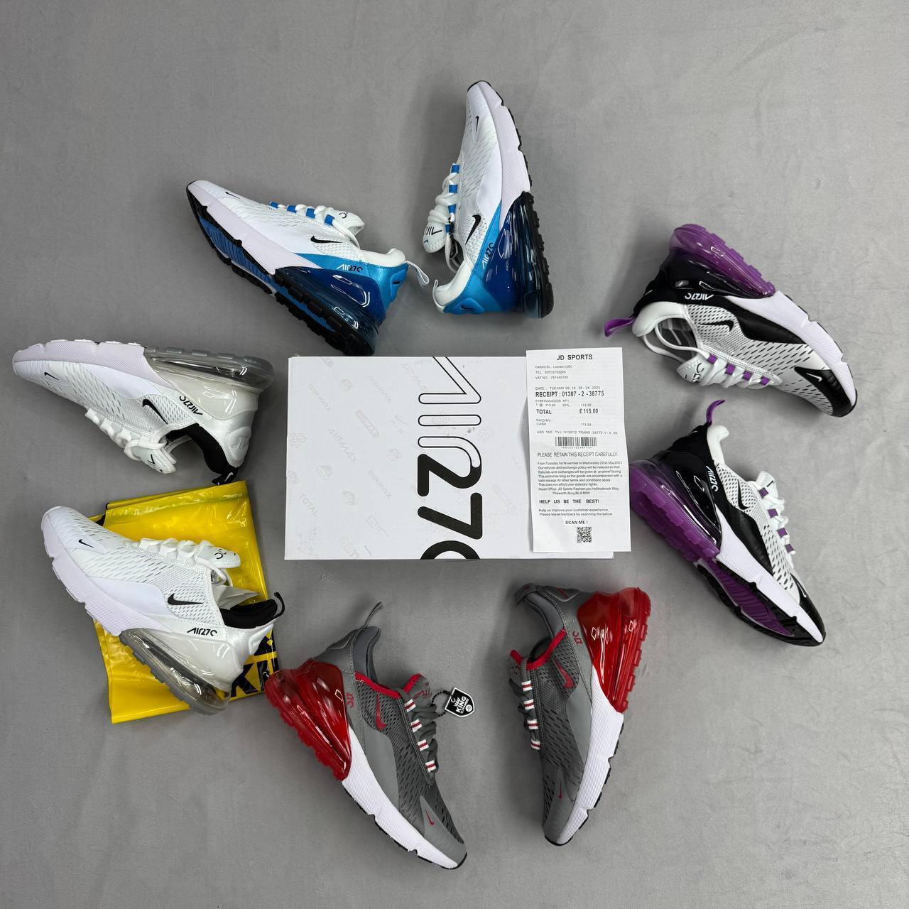 Nike Air Max 270 Femme Taille Women's Sneakers in Multiple Colors Best Sale UK Reps AAA Quality