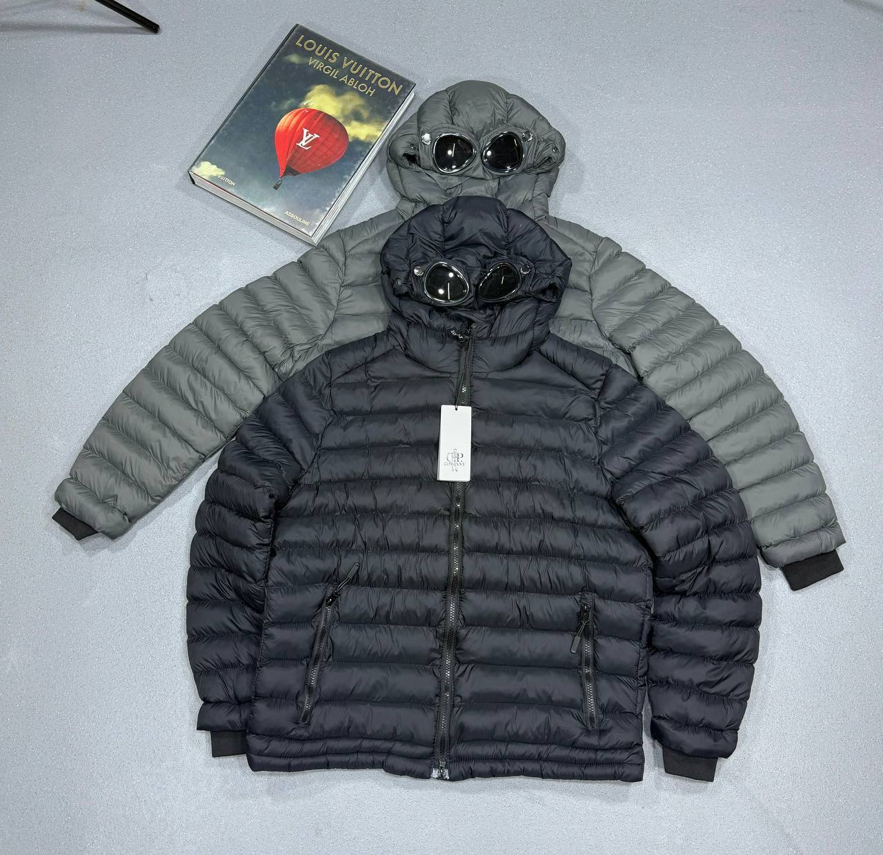 CP Company With Puffer Goggle Down Winter Jackets Mens in 2 Colors UK Reps AAA Quality