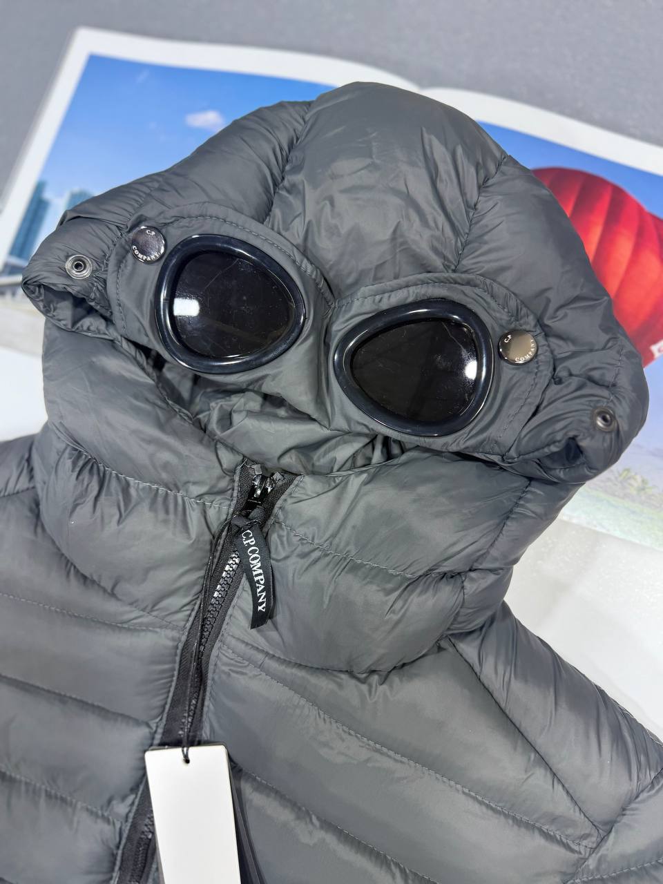 CP Company With Puffer Goggle Down Winter Jackets Mens in 2 Colors UK Reps AAA Quality