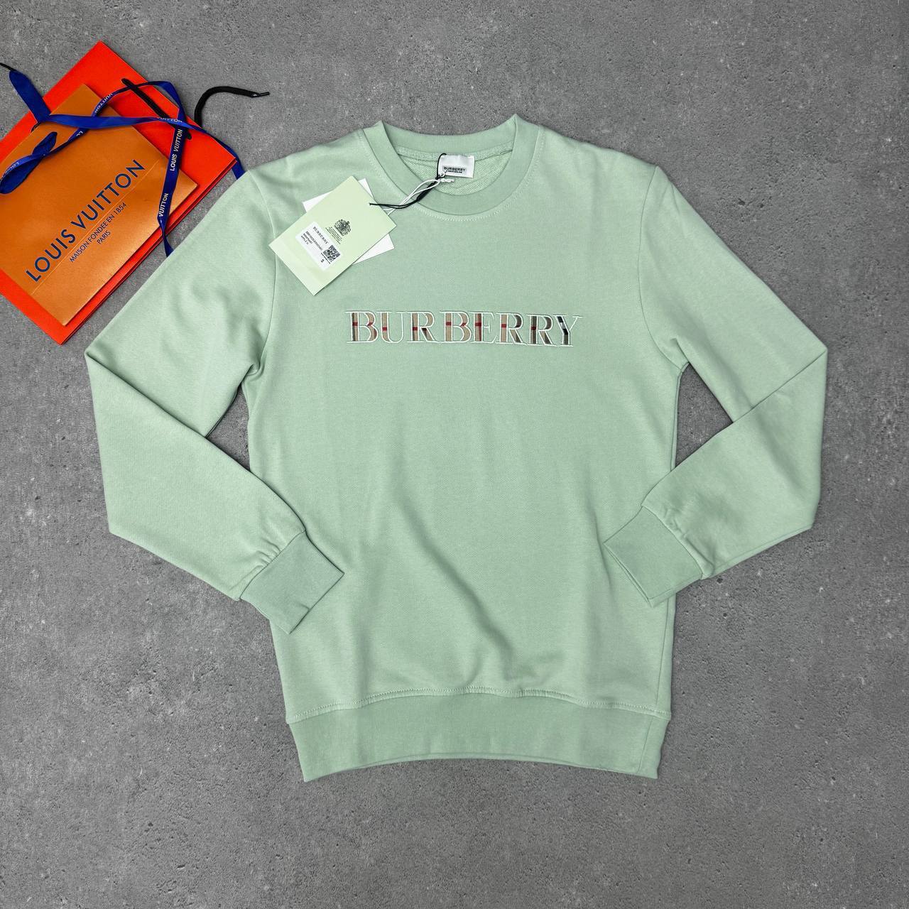 Burberry Big Logo Cotton Mens Sweatshirts in Multiple Colors UK Reps AAA Quality