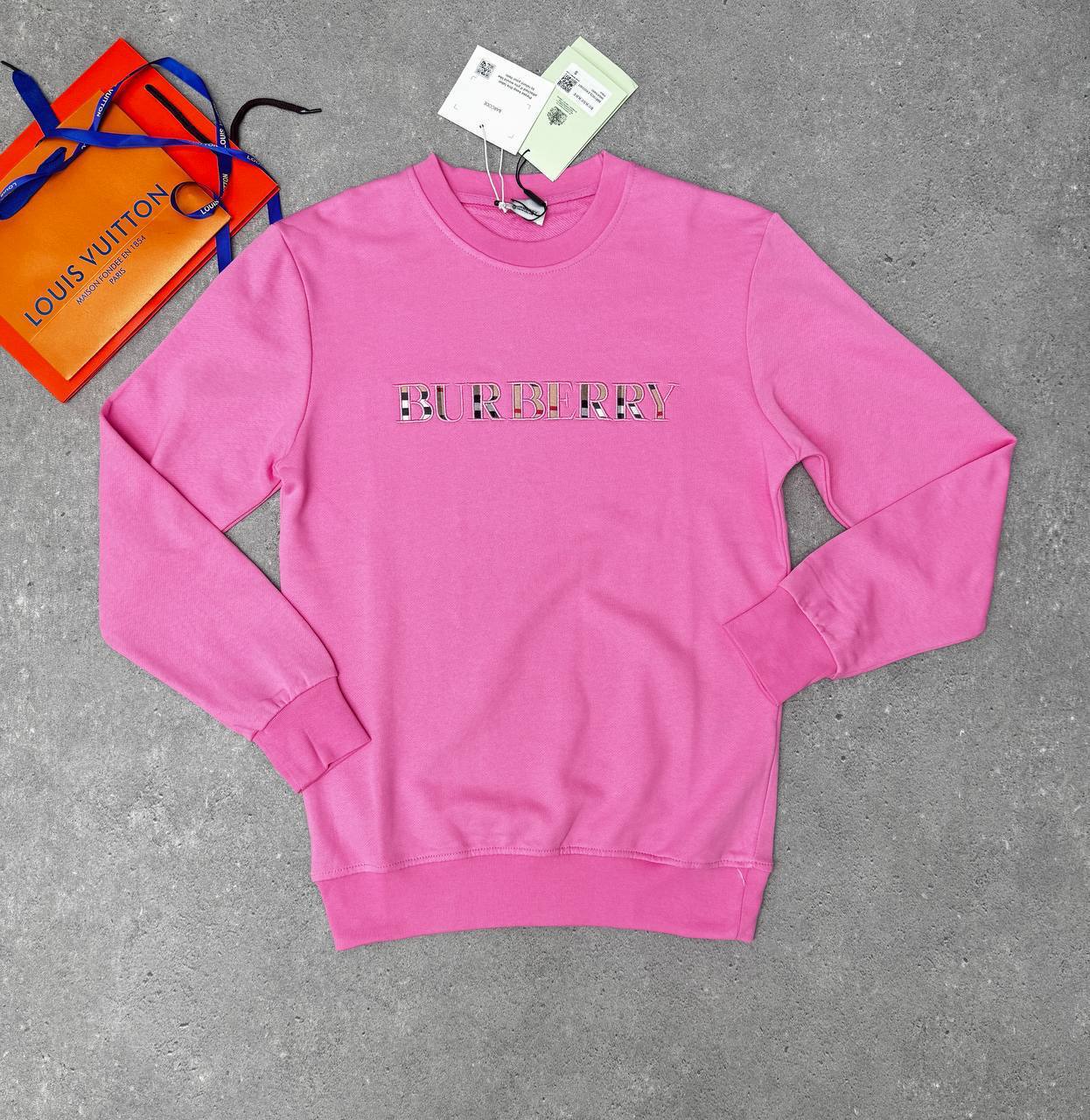 Burberry Big Logo Cotton Mens Sweatshirts in Multiple Colors UK Reps AAA Quality