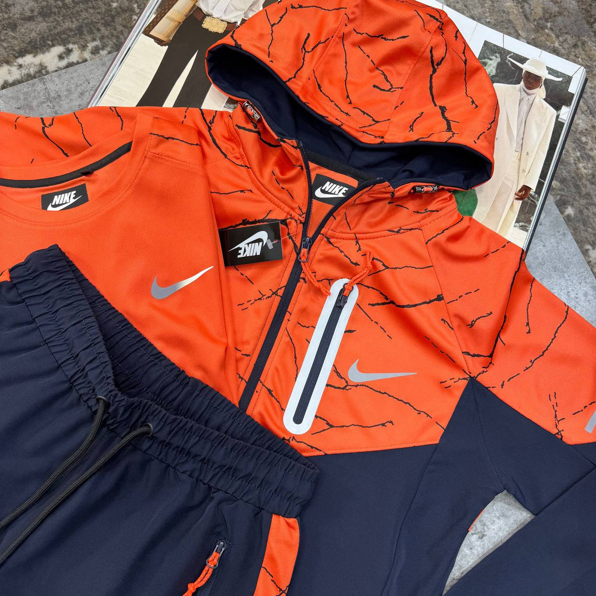 Nike Graphic Trio Gym Set Mens UK Reps Premium Quality