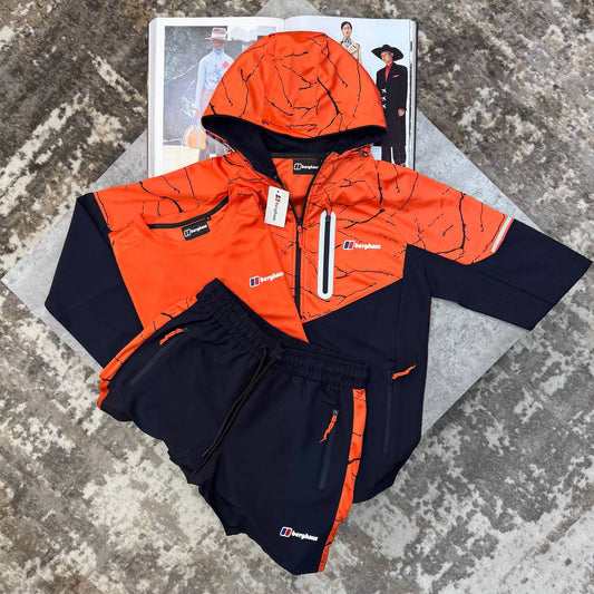 Berghaus 3-Piece Full Zip Tracksuit Set Mens UK Reps Premium Quality
