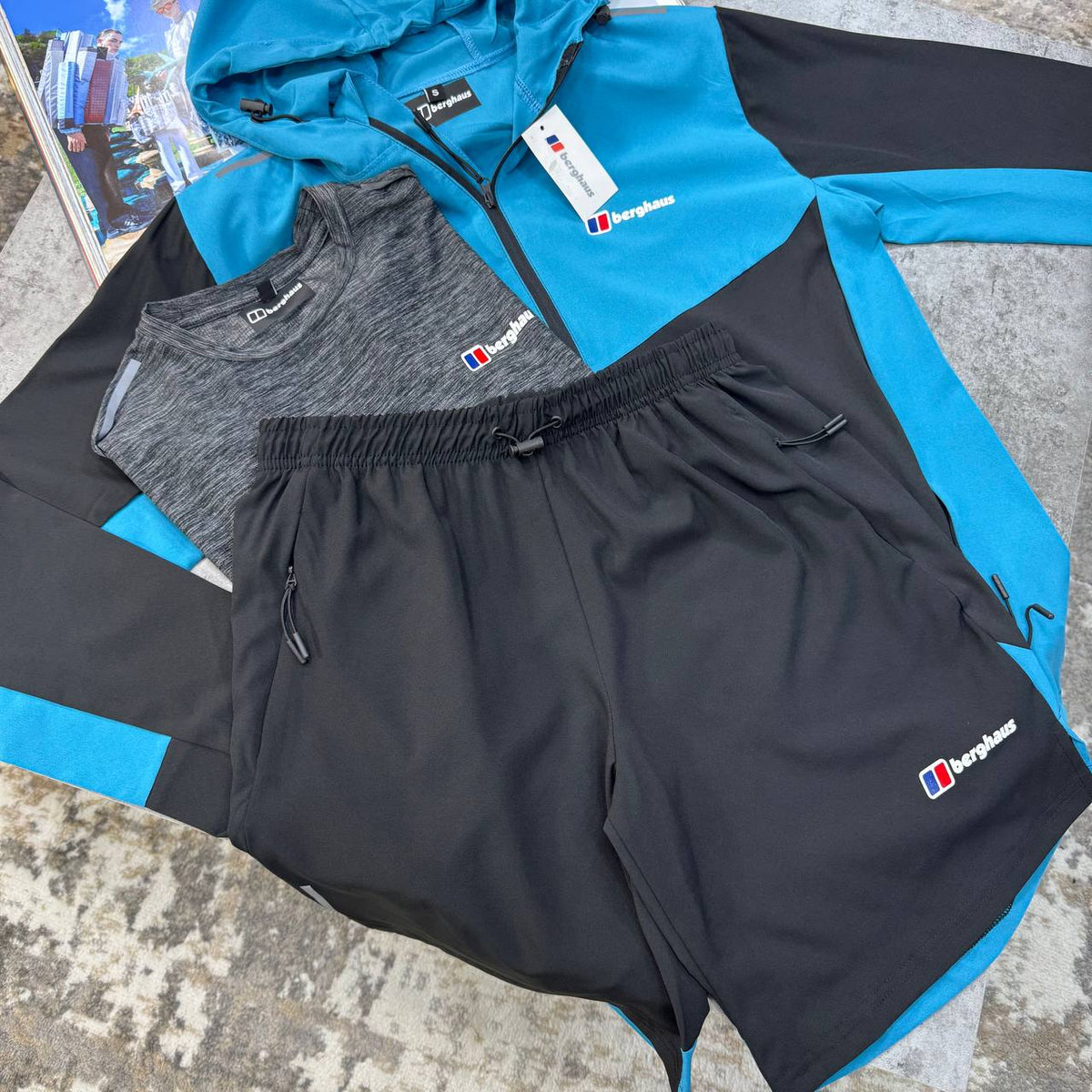 Berghaus 3-Piece Technical Tracksuit Set Mens UK Reps Premium Quality