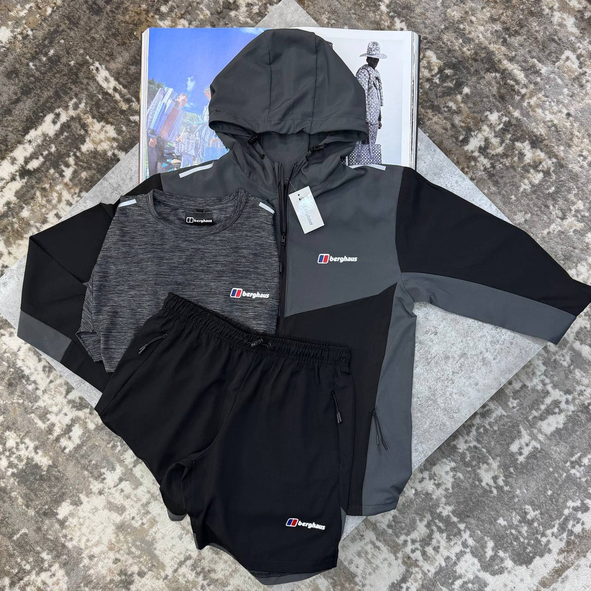 Berghaus 3-Piece Technical Tracksuit Set Mens UK Reps Premium Quality