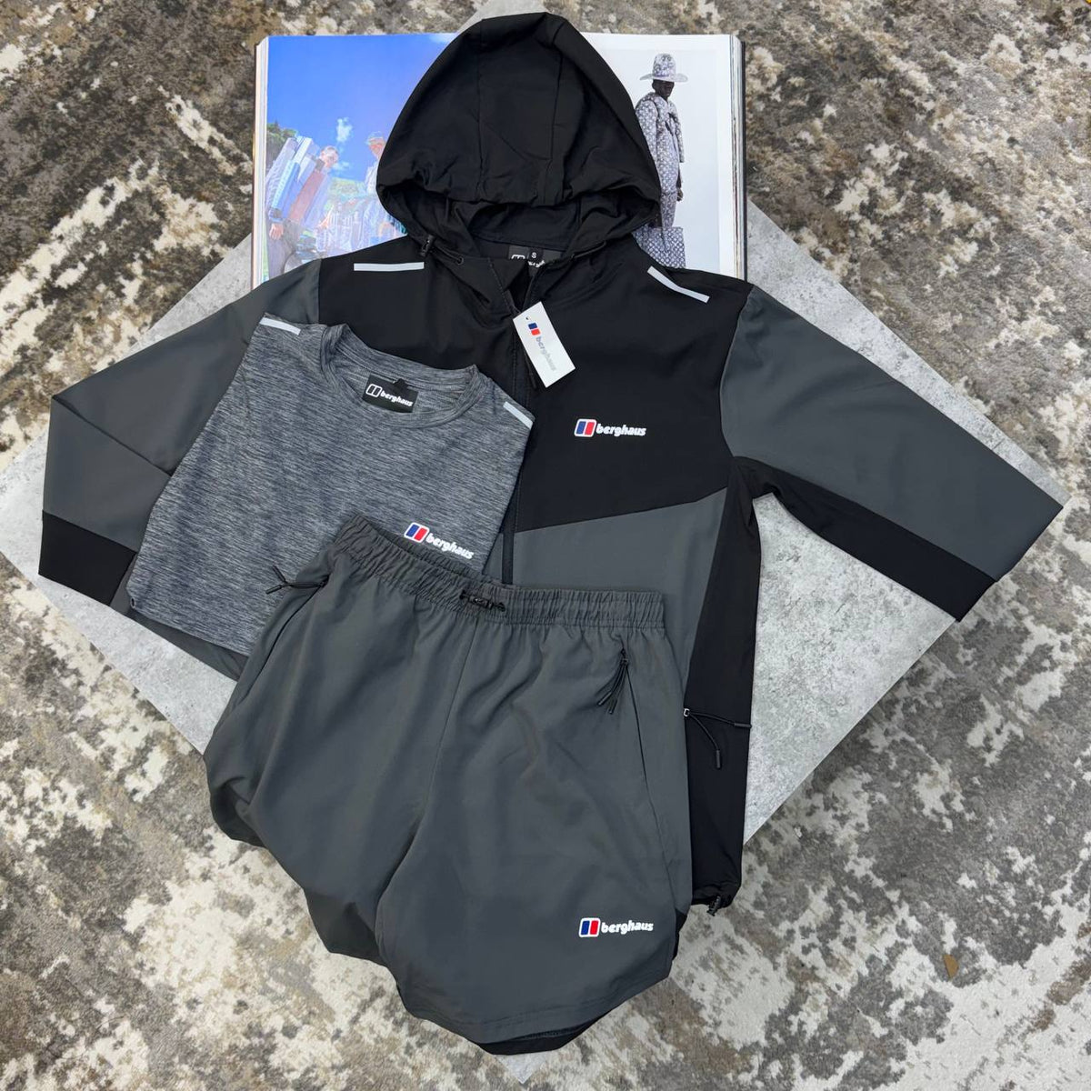 Berghaus 3-Piece Technical Tracksuit Set Mens UK Reps Premium Quality