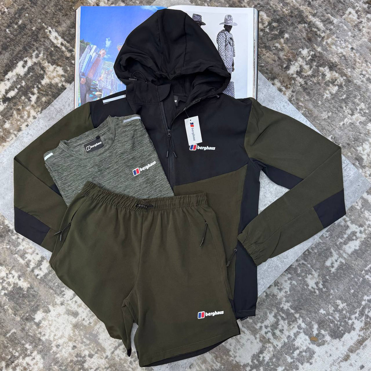 Berghaus 3-Piece Technical Tracksuit Set Mens UK Reps Premium Quality