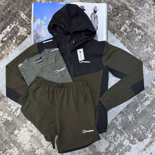 Berghaus 3-Piece Technical Tracksuit Set Mens UK Reps Premium Quality