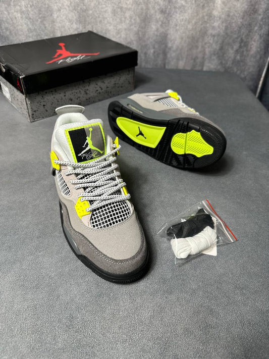 Nike Air Jordan 4 Retro SE 95 Neon Premium Mens Trainers Best Sale UK Reps AAA Quality