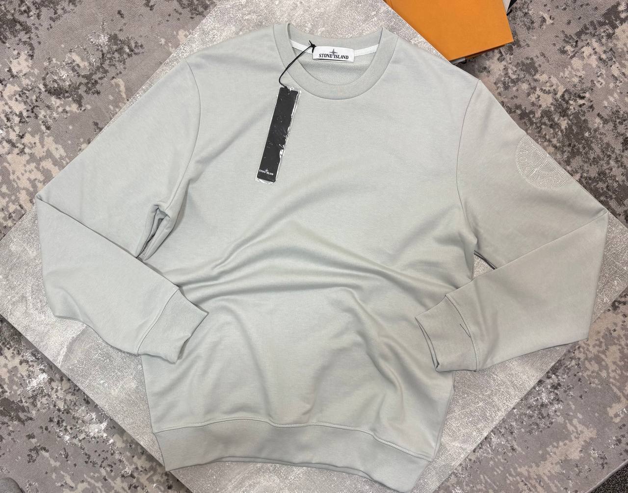 Stone Island Crew Neck Sweatshirts Mens in Multiple Colors Best Sale UK Reps AAA Quality