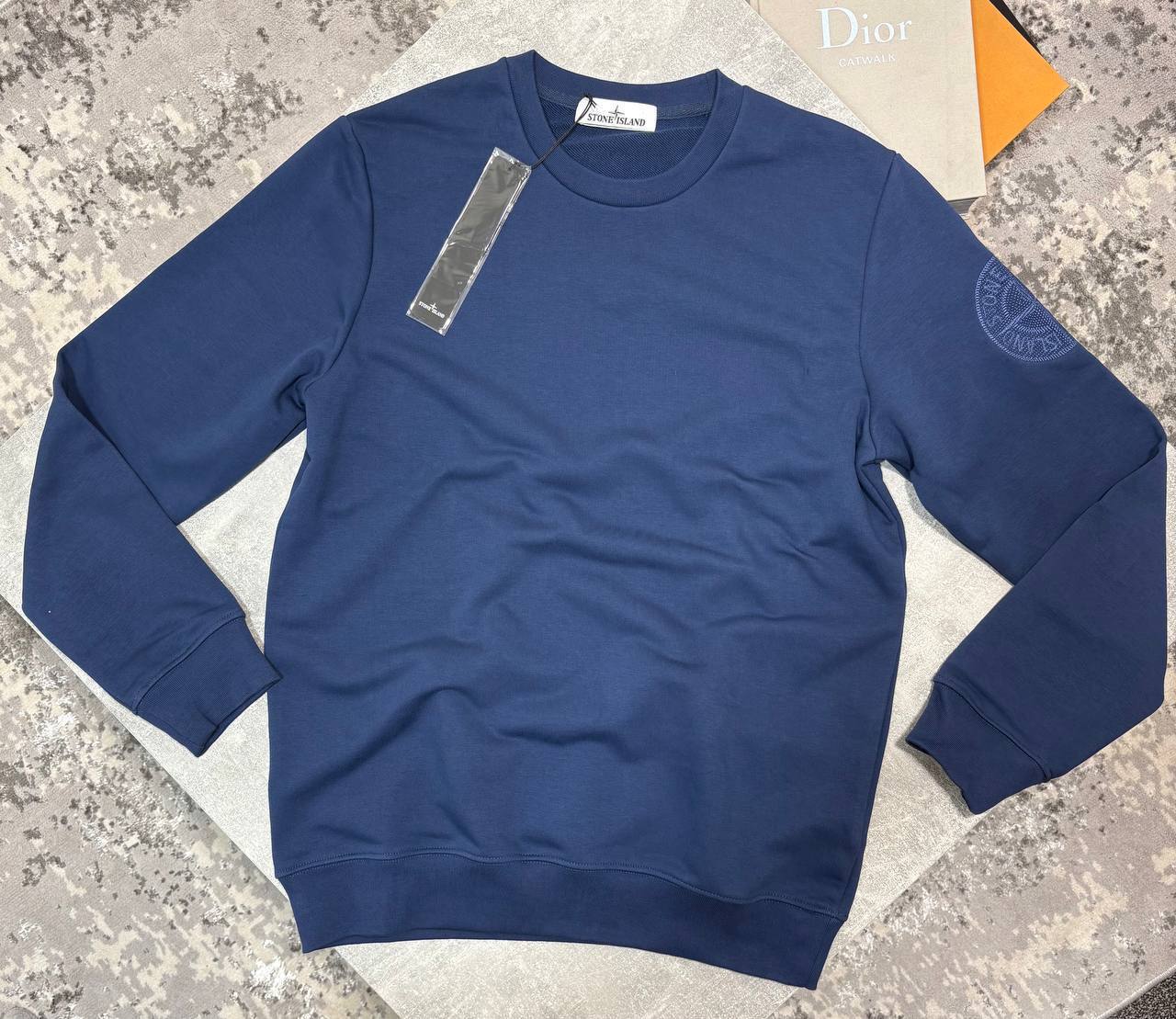 Stone Island Crew Neck Sweatshirts Mens in Multiple Colors Best Sale UK Reps AAA Quality