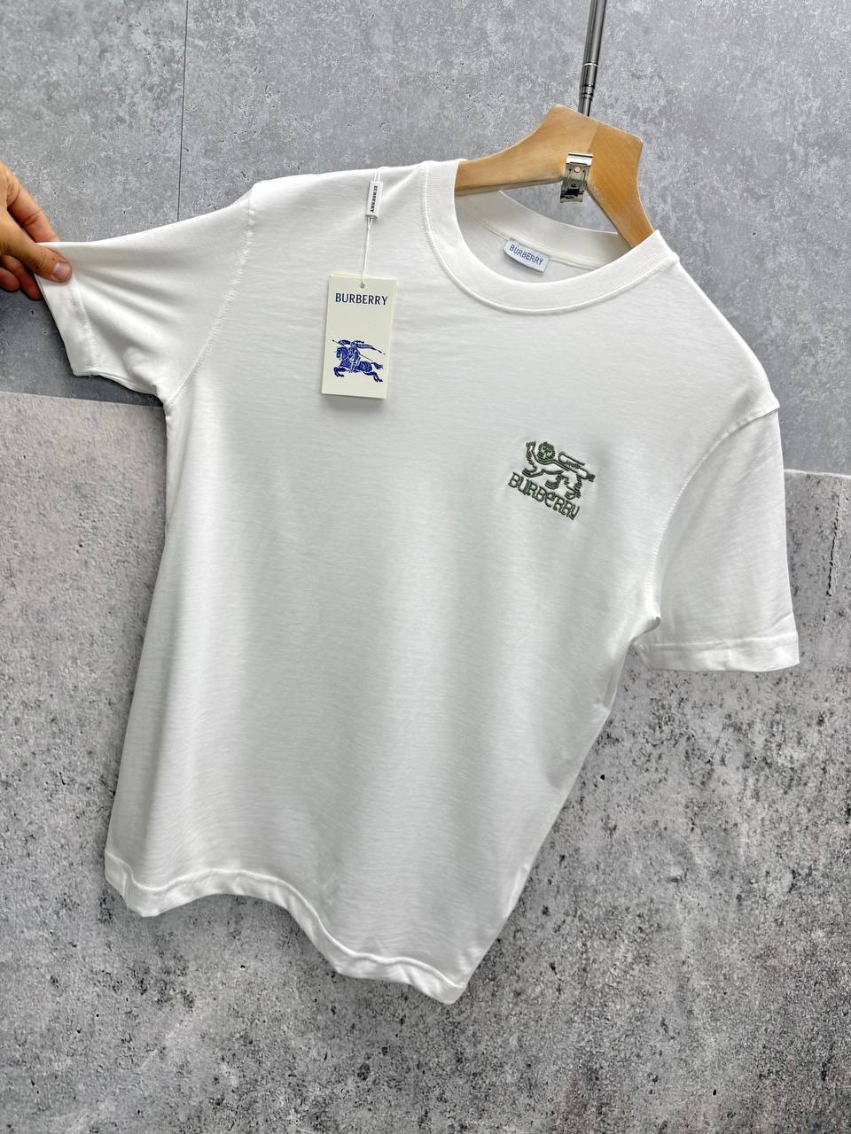 Burberry Sp25 T-Shirts Mens Round Neck Short Sleeves in 2 Colors UK Reps AAA Quality