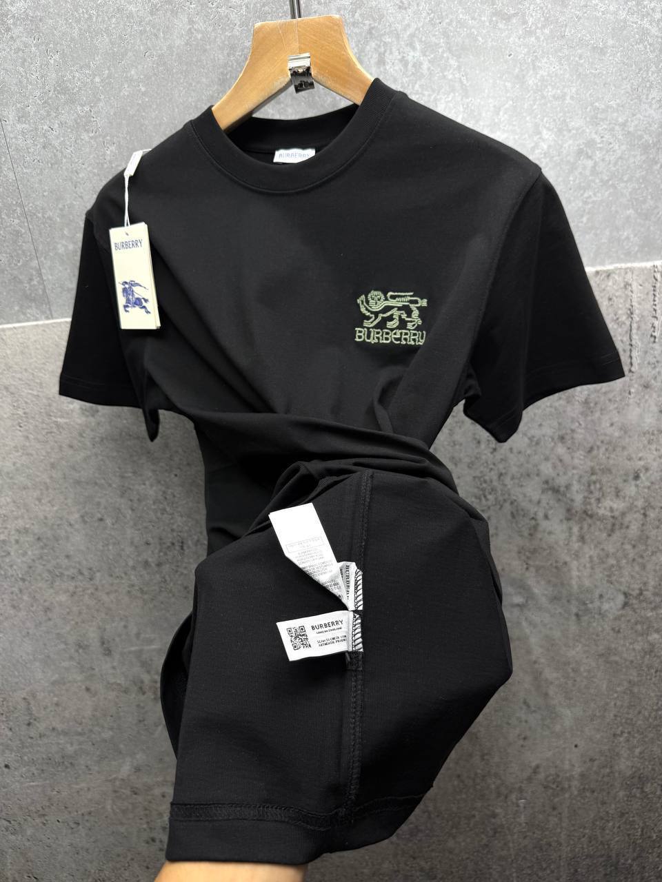 Burberry Sp25 T-Shirts Mens Round Neck Short Sleeves in 2 Colors UK Reps AAA Quality