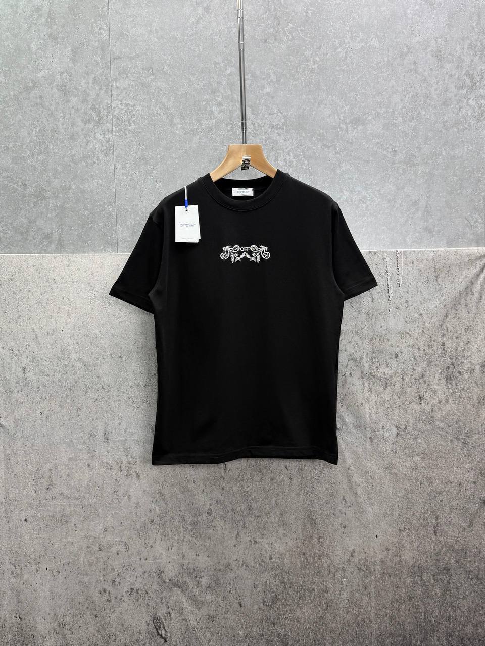 Off-White Skate-Fit Tatto Bandana Embroidered T-Shirts Mens in Multiple Colors UK Reps AAA Quality