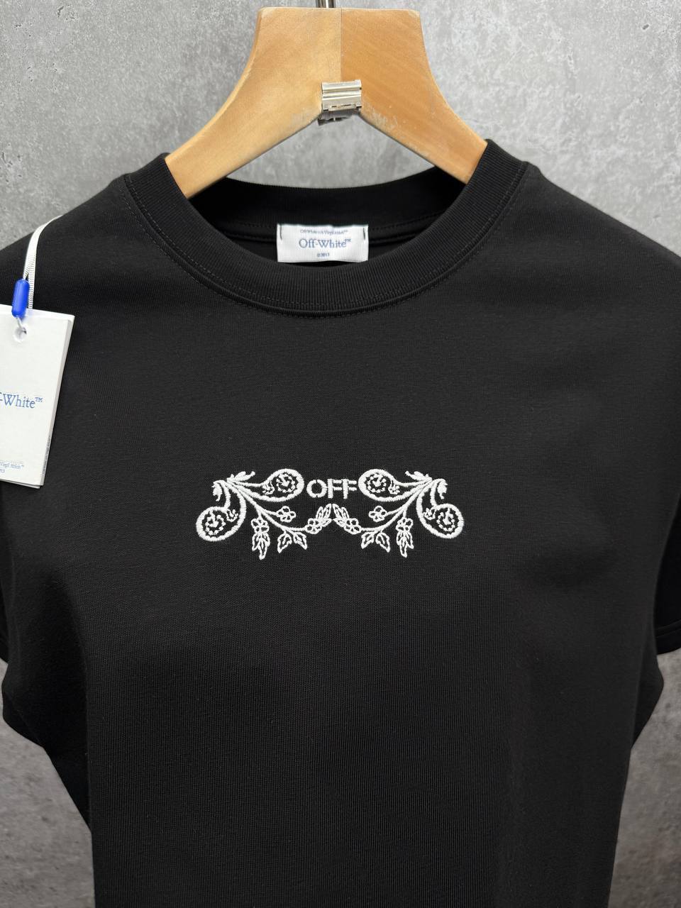 Off-White Skate-Fit Tatto Bandana Embroidered T-Shirts Mens in Multiple Colors UK Reps AAA Quality