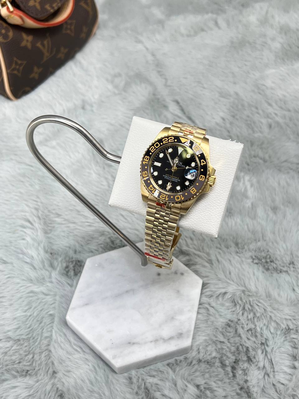 Rolex GMT-Master II Stainless Steel Yellow Gold Men's Watches UK Reps AAA Quality