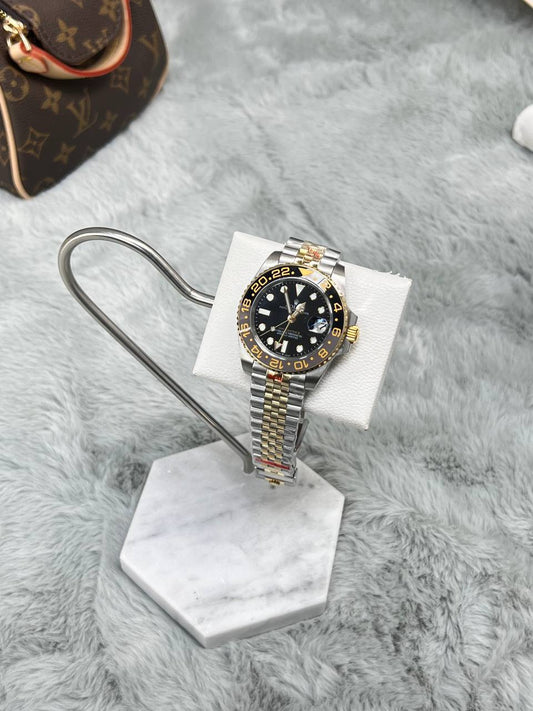 Rolex GMT-Master II Two-Tone Black Dial Mens Watches Best Sale UK Reps AAA Quality