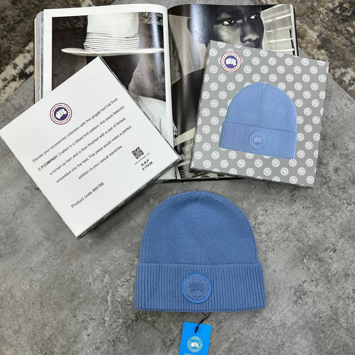 Canada Goose Arctic Toque Garment Dye Beanie UK Reps Premium Quality