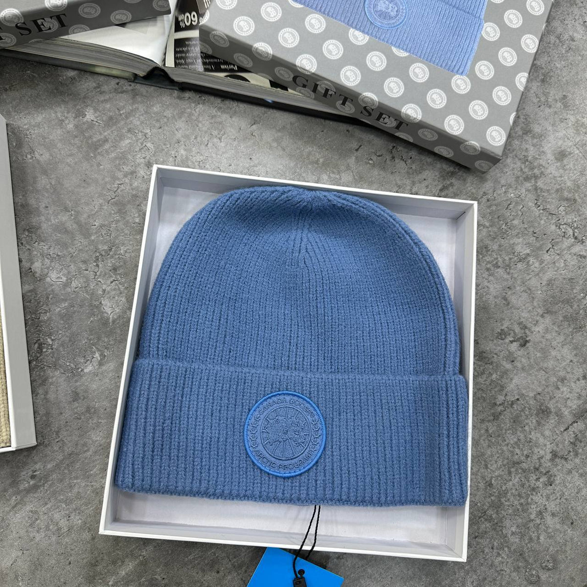 Canada Goose Arctic Toque Garment Dye Beanie UK Reps Premium Quality