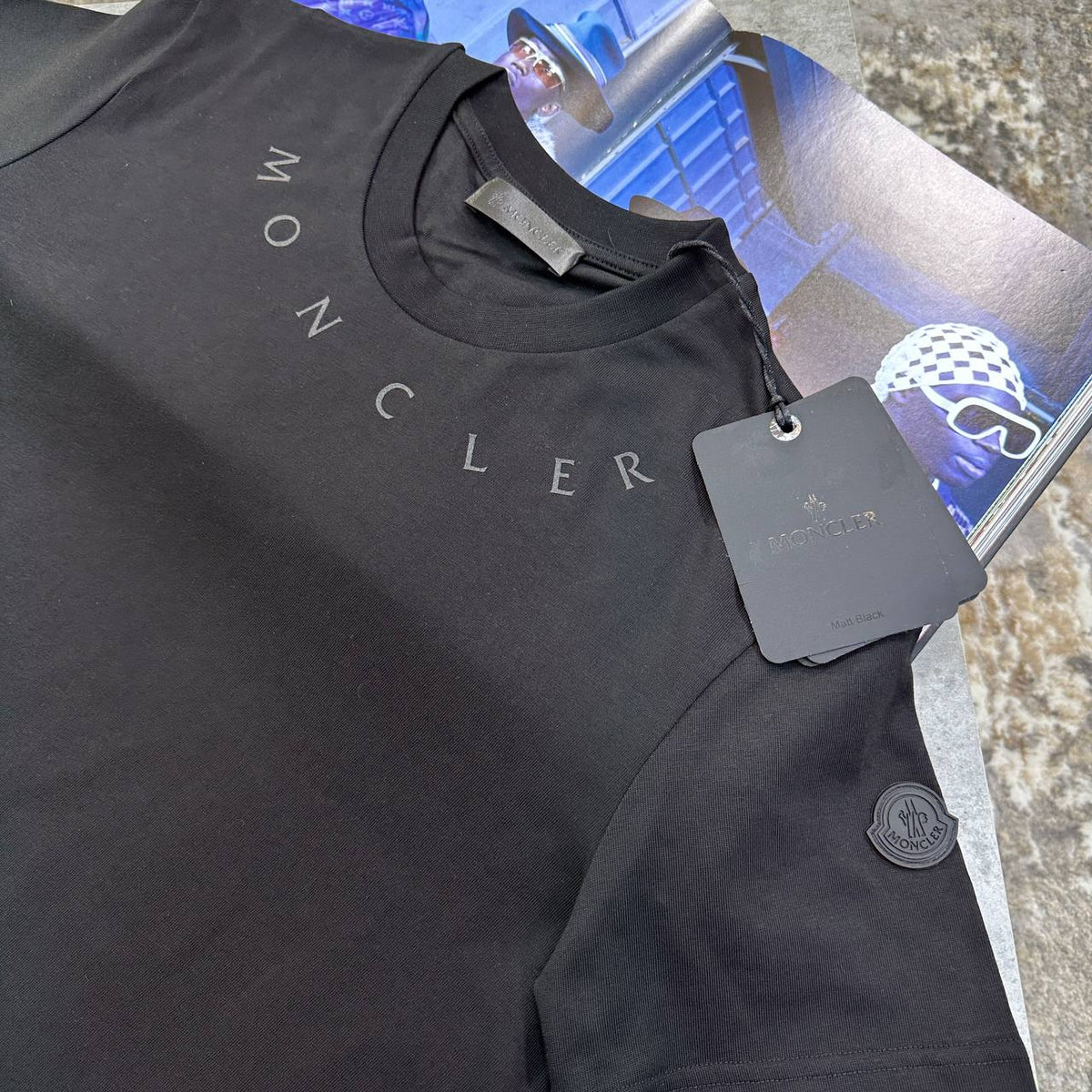 Moncler Casual Short-Sleeve T-Shirt Mens UK Reps Premium Quality