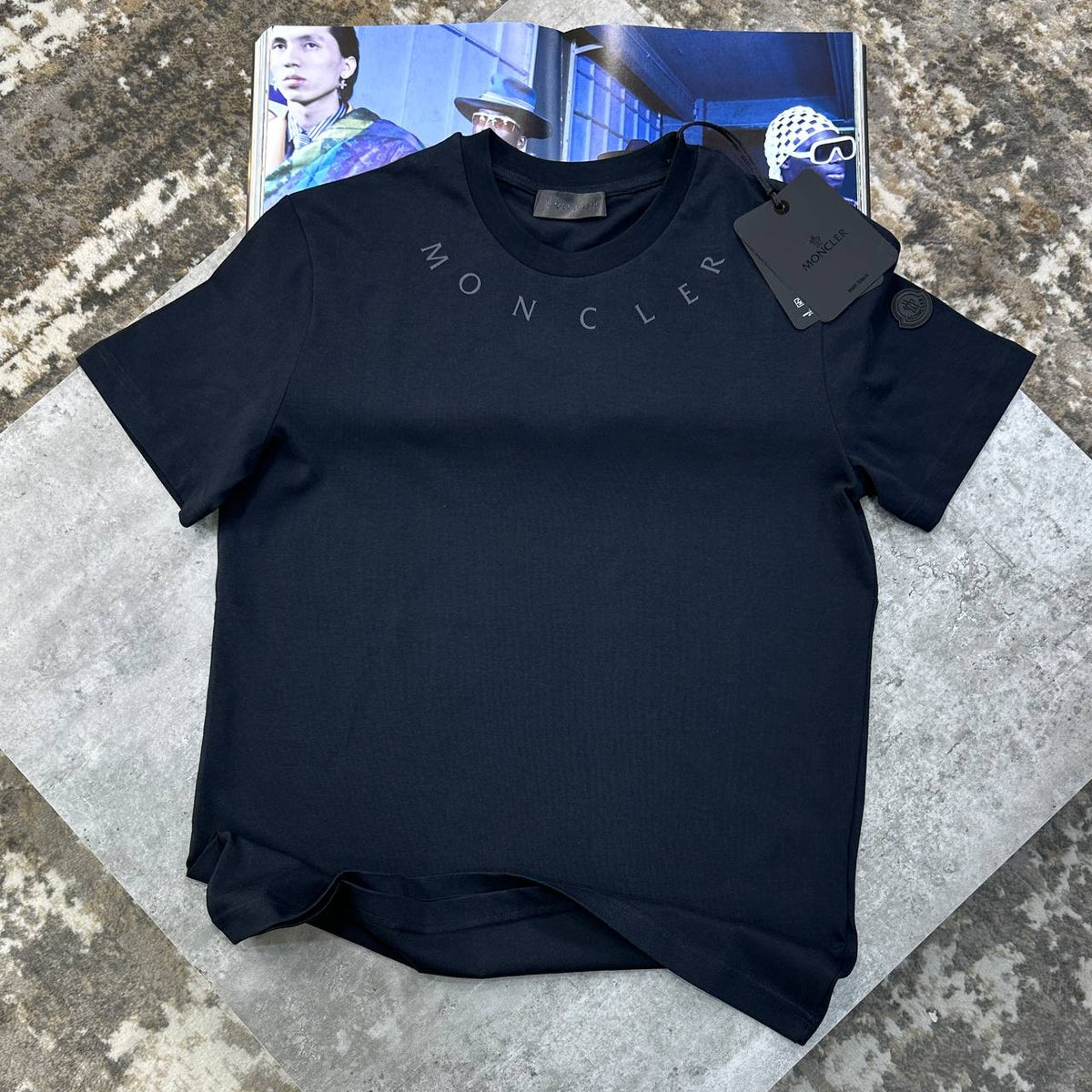 Moncler Casual Short-Sleeve T-Shirt Mens UK Reps Premium Quality