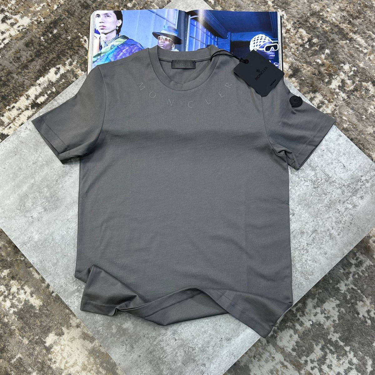 Moncler Casual Short-Sleeve T-Shirt Mens UK Reps Premium Quality