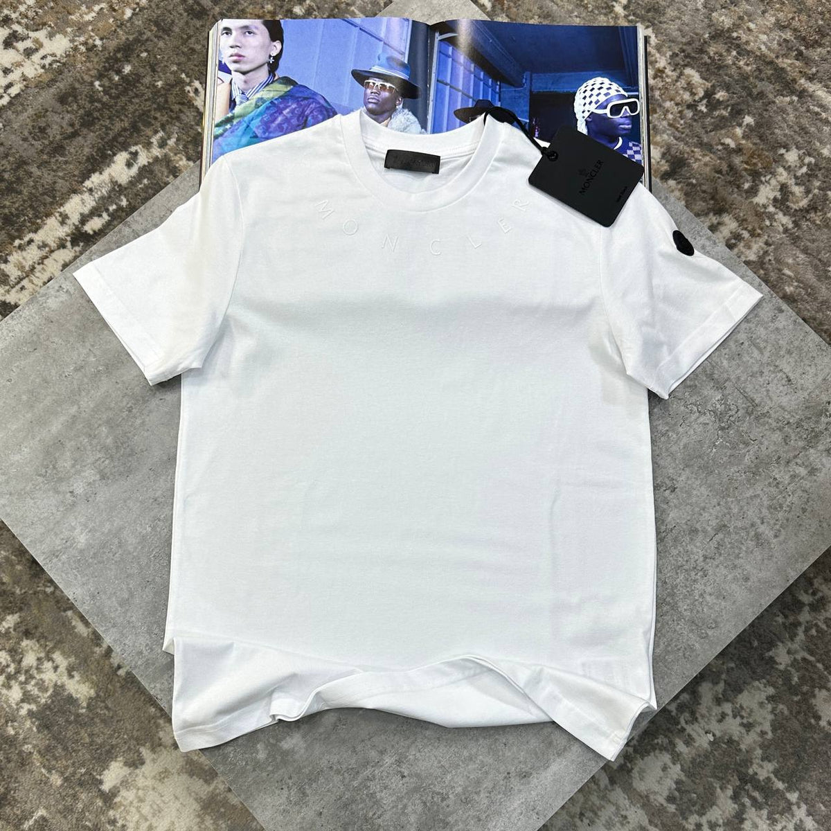 Moncler Casual Short-Sleeve T-Shirt Mens UK Reps Premium Quality