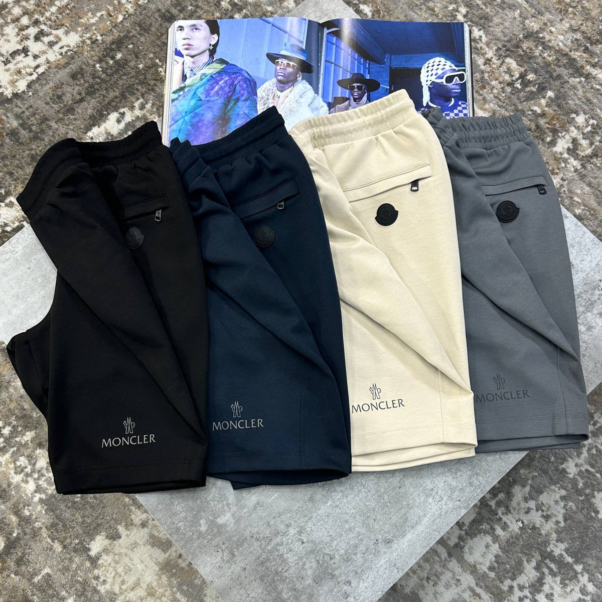 Moncler Men's Casual Lounge Shorts Collection UK Reps Premium Quality