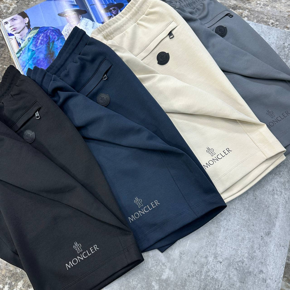 Moncler Men's Casual Lounge Shorts Collection UK Reps Premium Quality