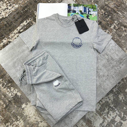 Moncler Logo Summer T-Shirts & Shorts Set UK Reps Premium Quality