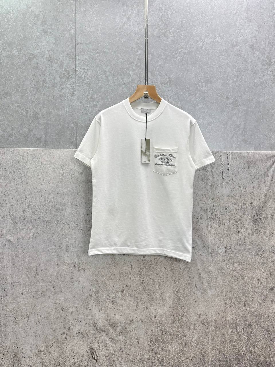 Christian Dior Atelier Short Sleeve T-Shirts Mens Relaxed Fit in Multiple Colors UK Reps AAA Quality