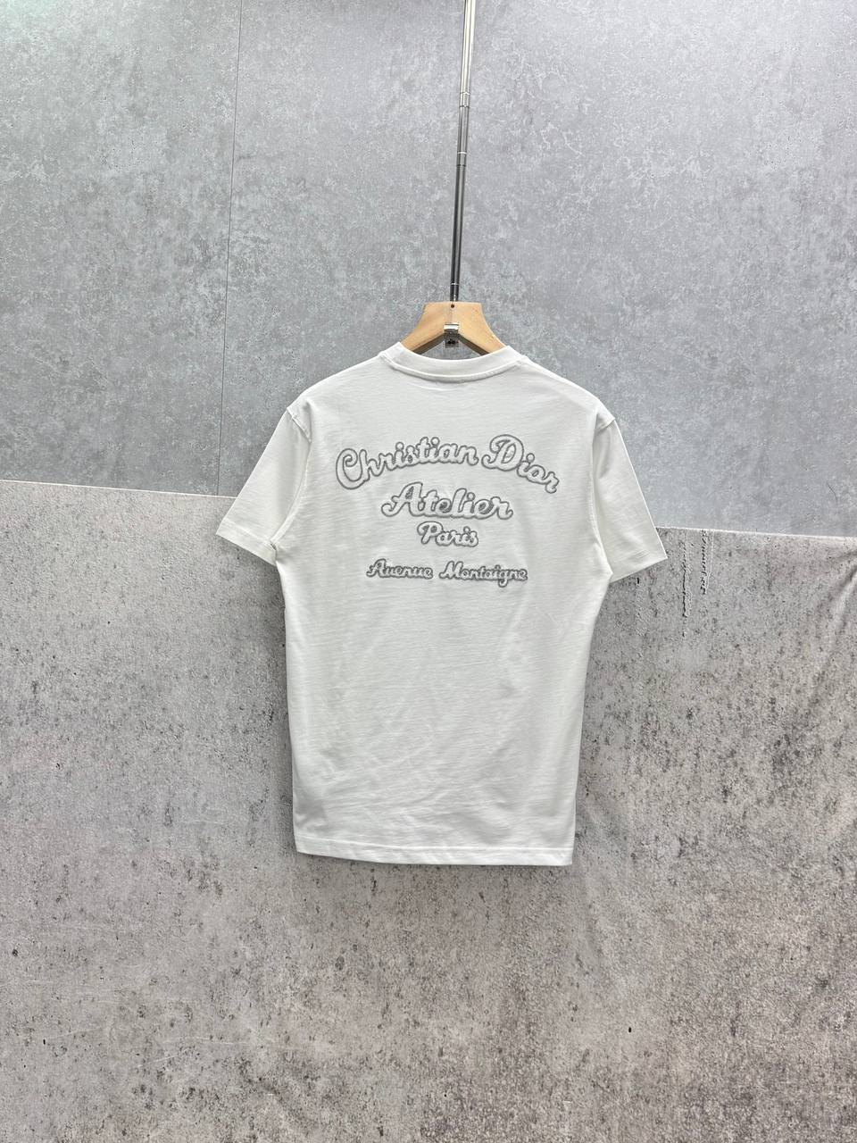 Christian Dior Atelier Short Sleeve T-Shirts Mens Relaxed Fit in Multiple Colors UK Reps AAA Quality