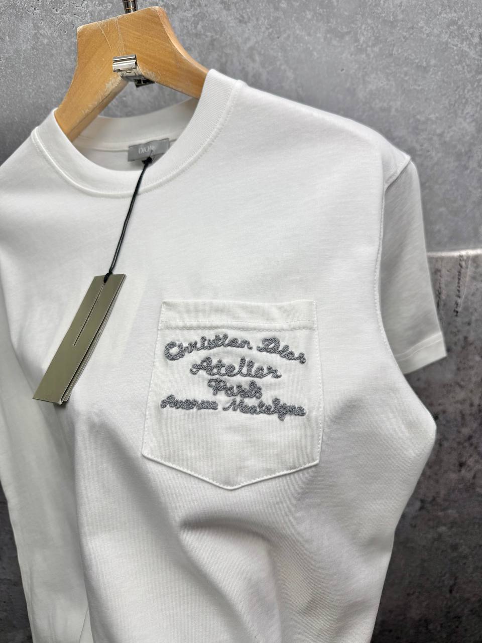 Christian Dior Atelier Short Sleeve T-Shirts Mens Relaxed Fit in Multiple Colors UK Reps AAA Quality