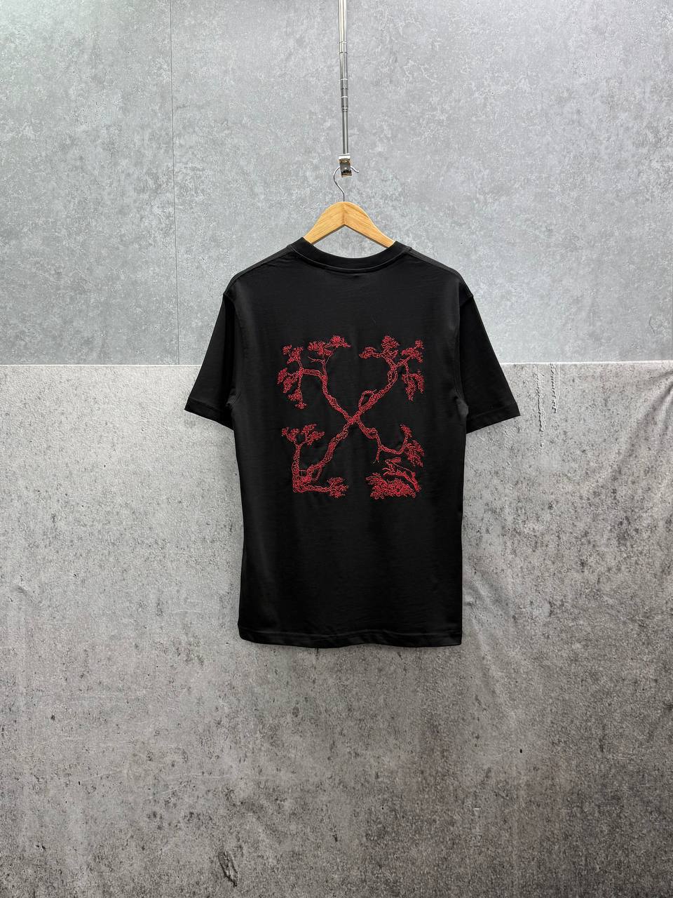 Off-White Arrows-Motif Short Sleeve T-Shirt Men's in 2 Colors UK Reps AAA Quality