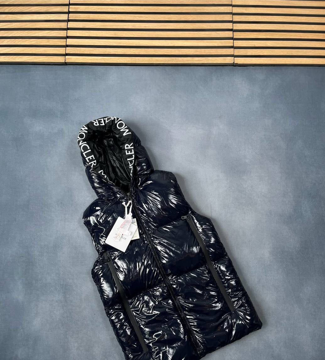 Moncler Puffer Vest Mens Designer Hooded Gilet in 2 Colors Best Sale UK Reps AAA Quality