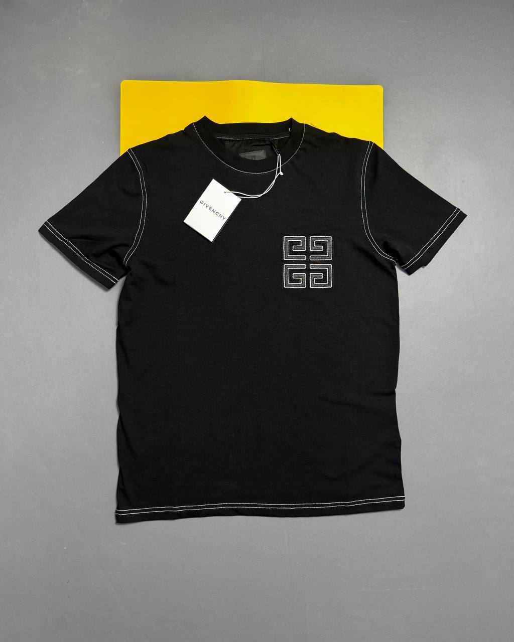 Givenchy 4G-motif Embroidered T-shirts in 2 Colors Best Sale UK Reps AAA Quality