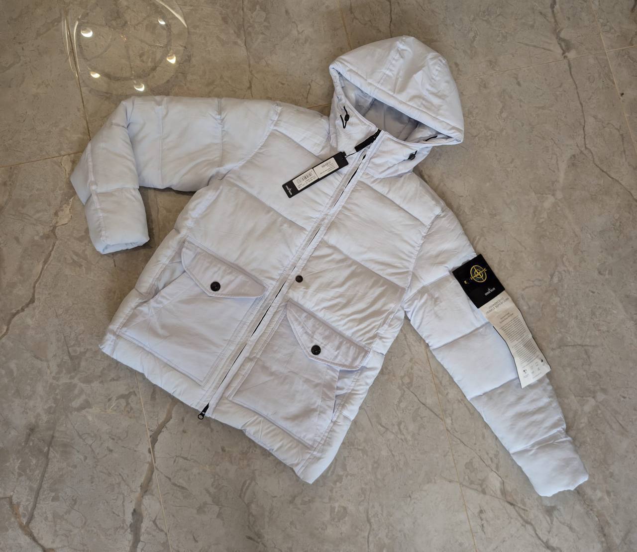 Stone Island Lightweight Puffer Ripstop Nylon Jackets in Multiple Colors UK Reps AAA Quality