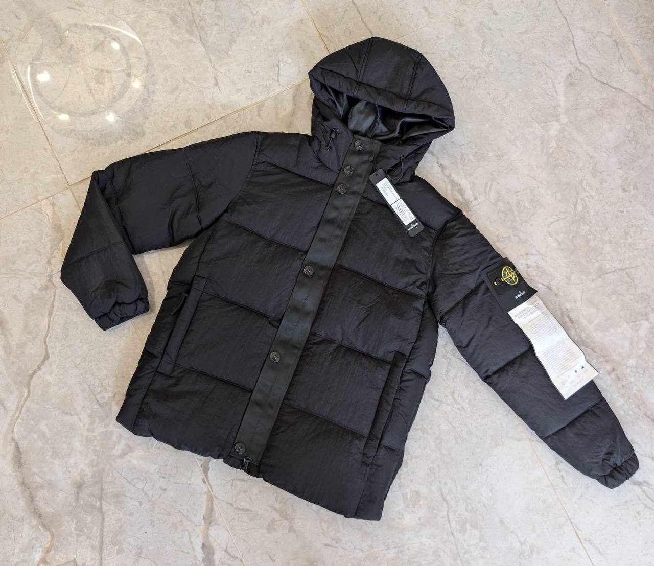 Stone Island Lightweight Puffer Ripstop Nylon Jackets in Multiple Colors UK Reps AAA Quality