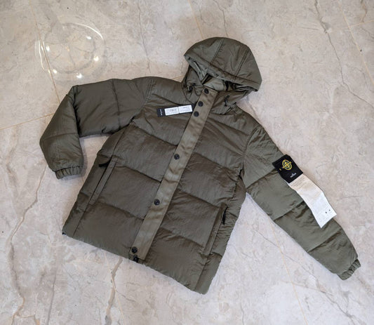 Stone Island Lightweight Puffer Ripstop Nylon Jackets in Multiple Colors UK Reps AAA Quality