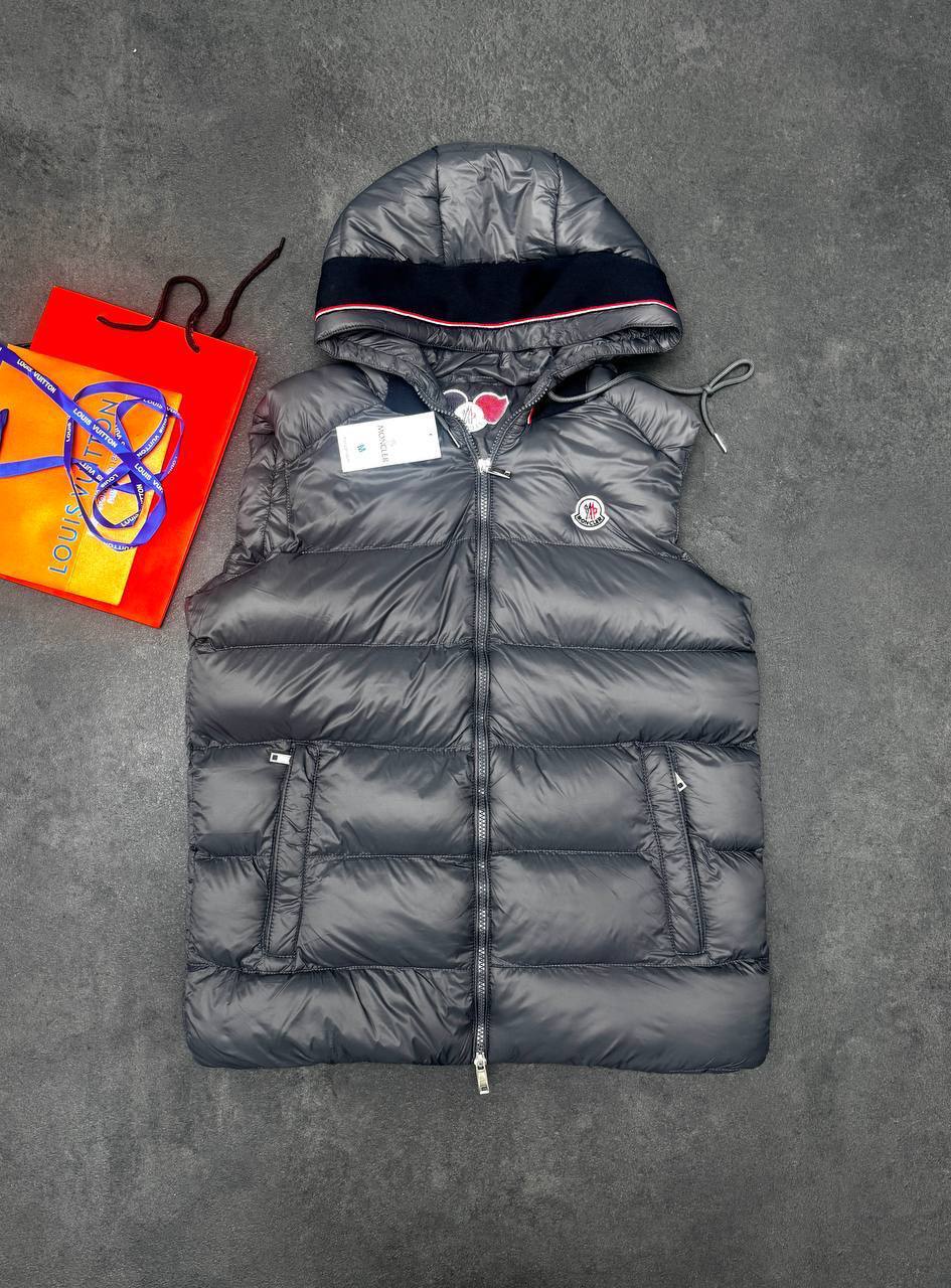 Moncler Montreuil Mens Down Vest Gilets in Multiple Colors UK Reps AAA Quality