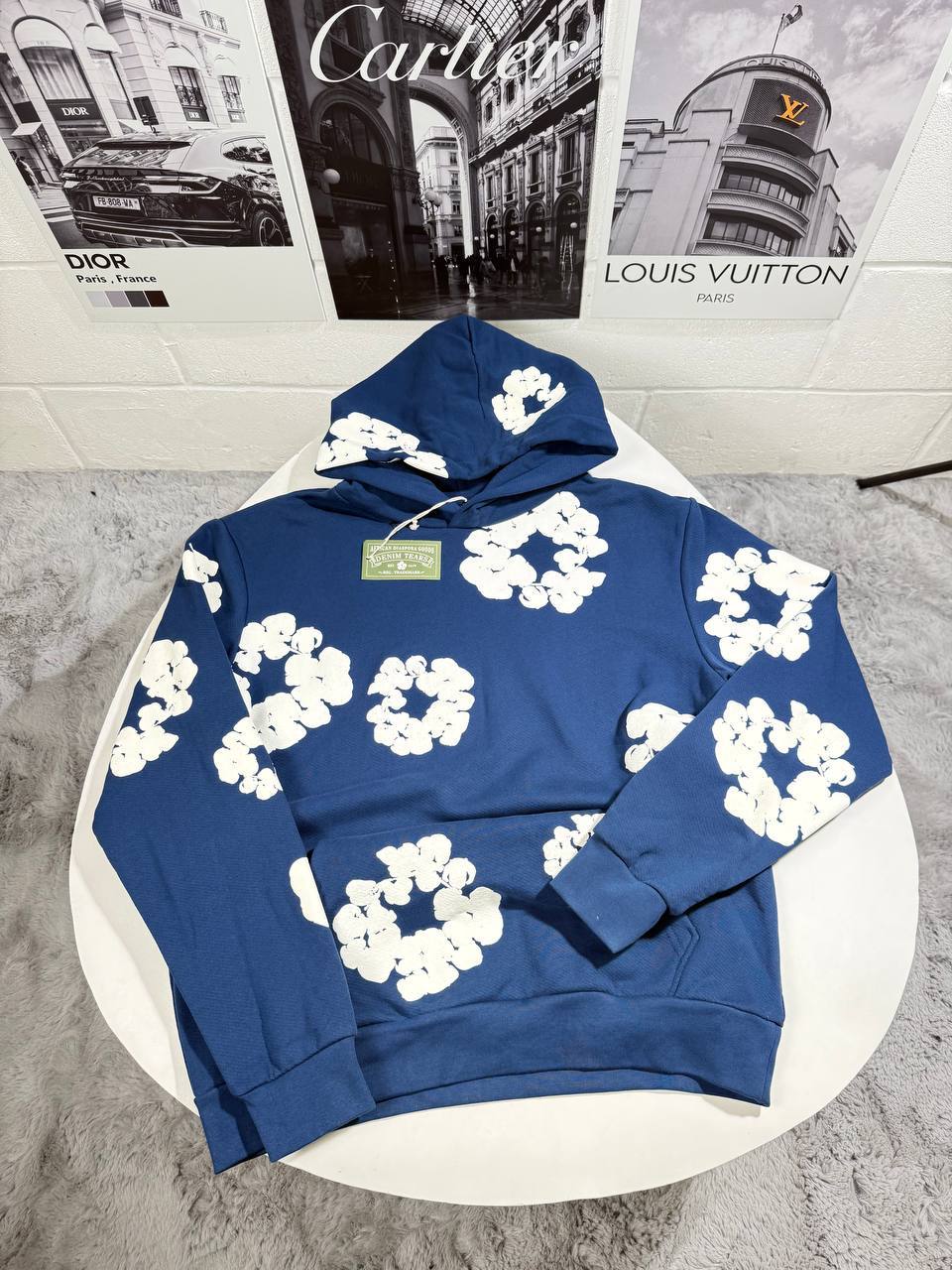 Denim Tears Cotton Wreath Style Mens Tracksuits in 2 Colors UK Reps AAA Quality